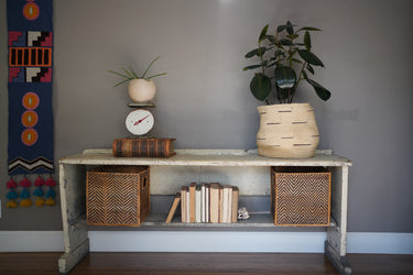 Sela Banana Leaf Storage Boxes